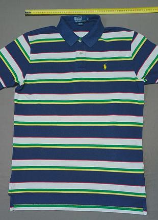 Плечи 50 см polo ralph lauren 
size l  в смужку  поло   100% cotton
