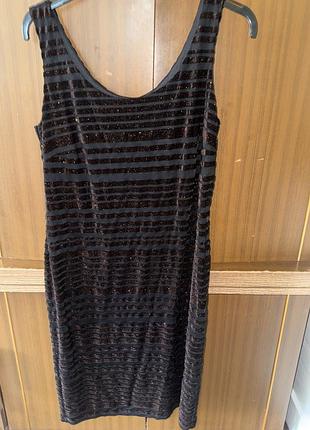 Сукня плаття vera mont від betty barclay xl, l чорна