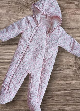 Демисезонный клмбинезон next baby 9-12