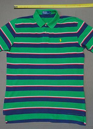 Плечи 50 см polo ralph lauren 
size l  в смужку  поло   100% cotton