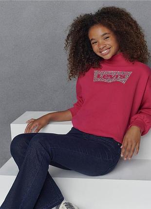 Детский свитшот levi's с отделкой камнями