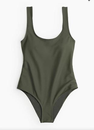 Слитный купальник хаки цвет h&amp;m 46, l