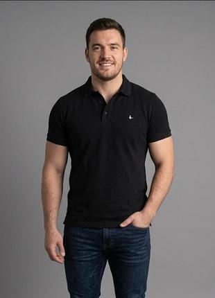 Черное поло jack wills
