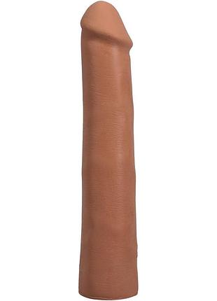 Фаллоимитатор doc johnson the realistic cock ultraskyn - 9 inch caramel sexstyle 3