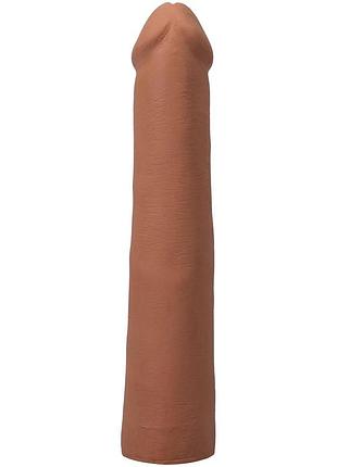 Фаллоимитатор doc johnson the realistic cock ultraskyn - 9 inch caramel sexstyle 4