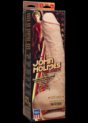 Фаллоимитатор doc johnson john holmes ultraskyn, диаметр 6см, vack-u-lock sexstyle 6