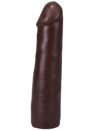 Фаллоимитатор doc johnson the realistic cock ultraskyn - 7 inch chocolate sexstyle 2