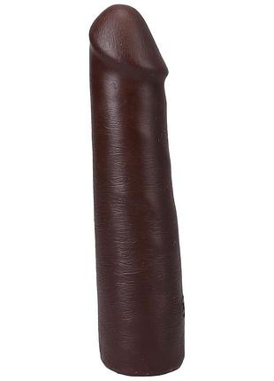 Фаллоимитатор doc johnson the realistic cock ultraskyn - 7 inch chocolate sexstyle 3