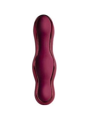 Універсальний sit-on-top вібратор rocks off ruby glow blush, пульт дк sexstyle 5