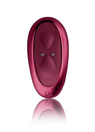 Універсальний sit-on-top вібратор rocks off ruby glow blush, пульт дк sexstyle 6