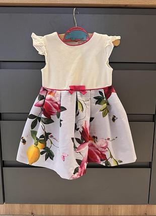 Ted baker гарне плаття сукня 12-18 міс , буде і на 2 роки