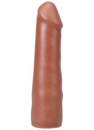 Фаллоимитатор doc johnson the realistic cock ultraskyn - 7 inch caramel sexstyle 3