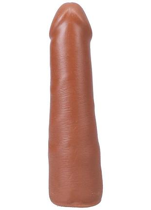 Фаллоимитатор doc johnson the realistic cock ultraskyn - 7 inch caramel sexstyle 4