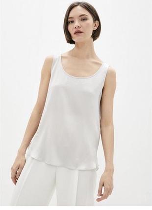 Шовкова майка блуза футболка топ натуральний шовк max mara