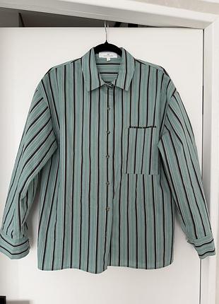 Сорочка в смужку pull&bear s
