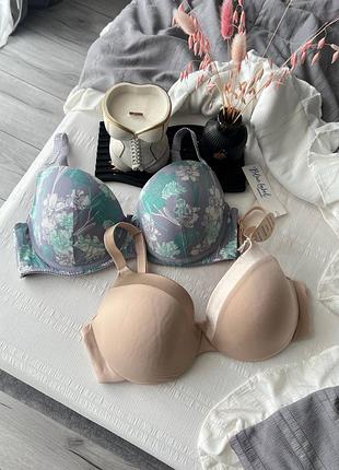 Бюсти від двох брендів  нові розміри  📌бежевий blue label - 75c 📌сірий naturana - 80d