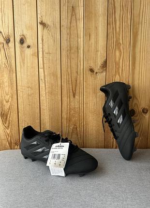 Нові футбольні чоловічі бутси копочки чорні adidas