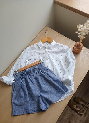 Лляні шорти zara