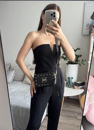 Сумка versace jeans couture чорна