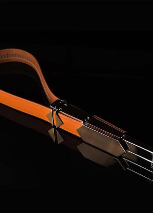 Регулируемая шлепалка lockink adjustable slapper for impact play - brown sexstyle 2