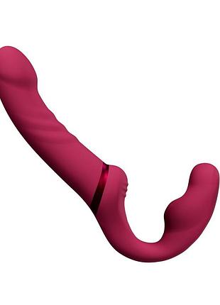 Безремневой смарт-страпон lovense lapis vibrating strapless strap-on, 3 мотора sexstyle 7