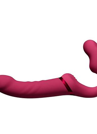 Безремневой смарт-страпон lovense lapis vibrating strapless strap-on, 3 мотора sexstyle 8