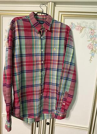 Polo ralph lauren сорочка,котон