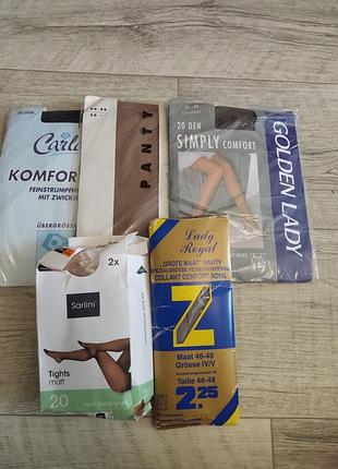 Набор из 5 пар колгот 20,30 ден
