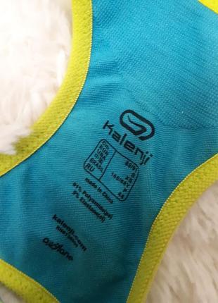 Спортивний топ \ безшовний sports bra \decathlon kalenji франція\р. xs-s о653 фото