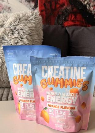 Perla helsa energy gummies creatine (креатин желейки спортивне харчування)