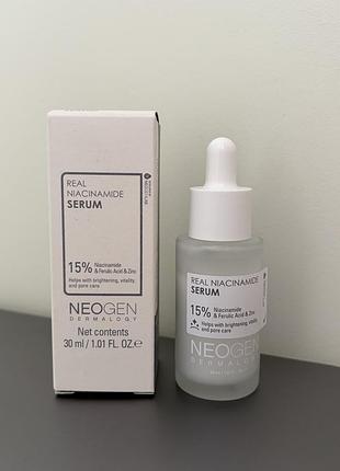 Сироватка з ніацинамідом neogen real niacinamide 15% firming serum
