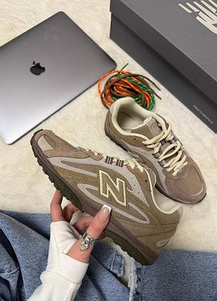 Стильні жіночі кросівки new balance 204l mushroom arid stone