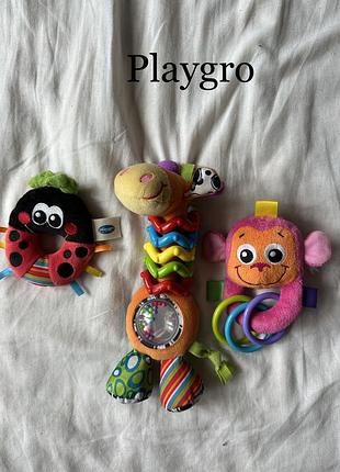 Розвиваюча іграшка-брязкальце playgro "мій перший друг - жираф бадді"