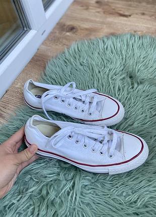 Кеди  converse білосніжні