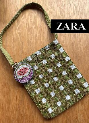 Cумка zara fantasy из бисера