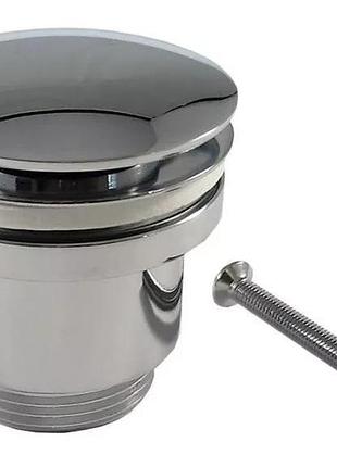 Донный клапан frap f62, автомат, 1 1/4", хром