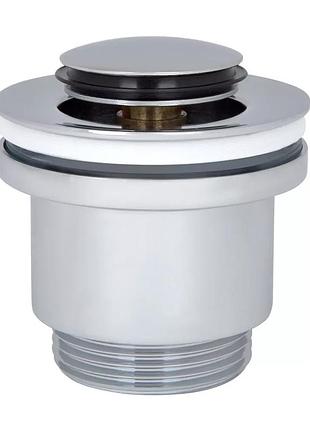 Донний клапан ital hf1082, автомат, ø63мм, 1 1/4", латунь, хром