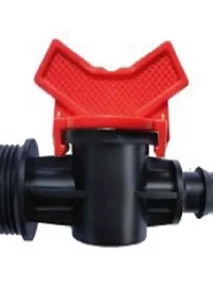 Sl-011- 7 кран зовн. різьба1/2" для багаторічн. трубки ø16 (кратно пачці) {700/50}