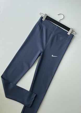 Лосини легінси спортивні жіночі nike в рубчик розмір м