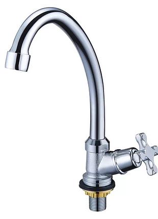 Кран для раковини wezer jik14-102, хром