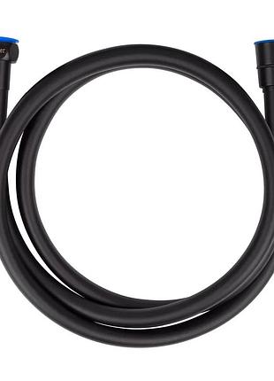 Душевой шланг wezer wkr-015-150b, 150 см, черный