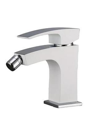 Смеситель для биде gappo g5007-8, белый/хром