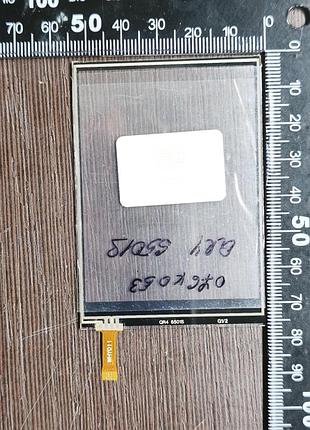 Сенсорне скло китай 076х053 p/n: qr4 6501s