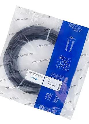 Трубка 1/4" чорна (пакування 10 м.) {10}