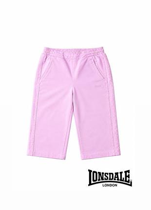 Жіночі рожеві шорти-капрі lonsdale london | спортивні | розмір m-l | ідеальний стан