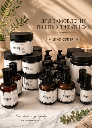 Deeply шампунь и маска