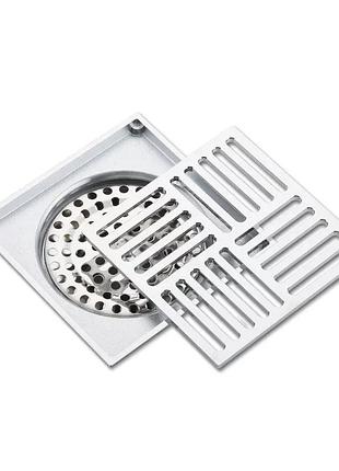 Вертикальний трап gappo g81051, латунь, 100х100 мм, хром