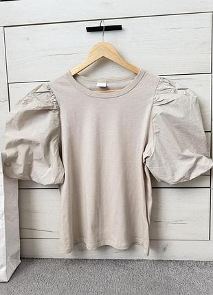 Жіноча стильна футболка котон h & m l розмір