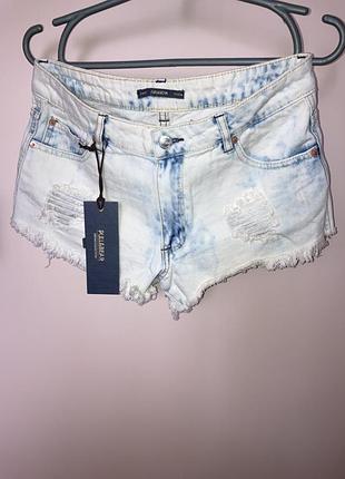 Нові шорти pull@ bear котон s