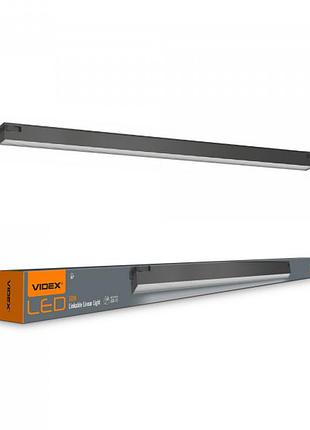 Светильник светодиодный лінійний магістральний videx bnl02 50w 1.2м 5000k 220v black